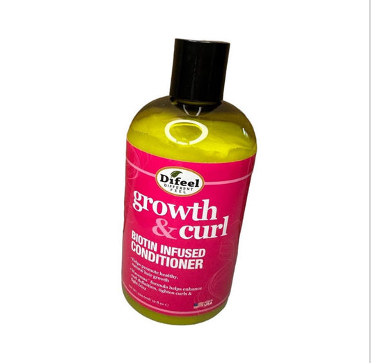 Difeel - Growth  Curl Biotin Infused conditioner 12 fl oz